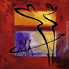 Rhumba in Red I